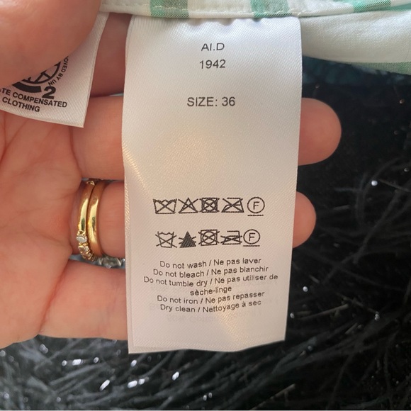 NWT Ganni Layered Feather Skirt - Picture 12 of 12